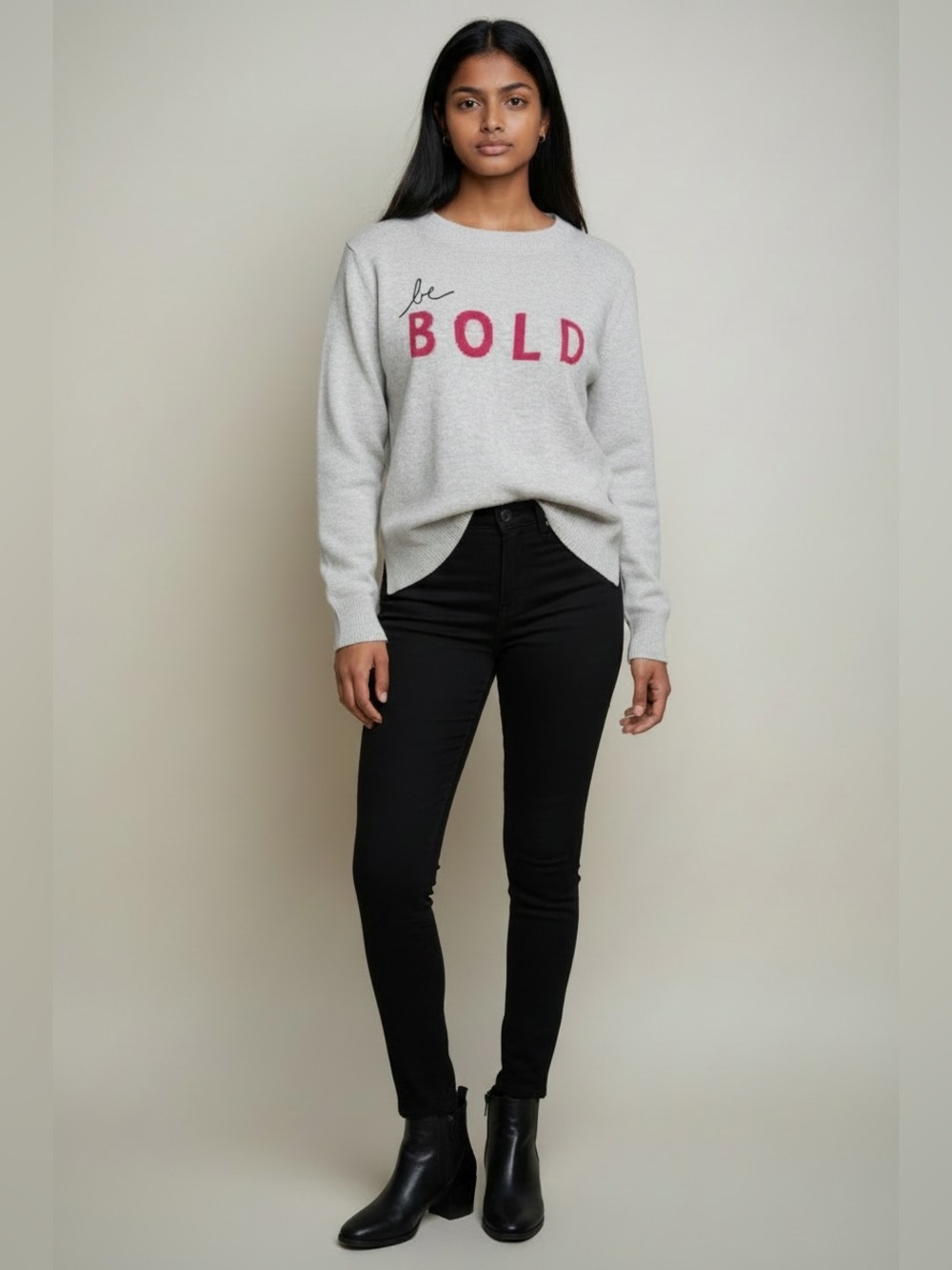 Banana Republic Be Bold Fitted Crewneck Lightweight Sweater Medium